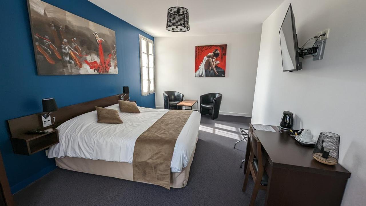 Hotel Restaurant Le Lion D'Or Gémozac Eksteriør billede